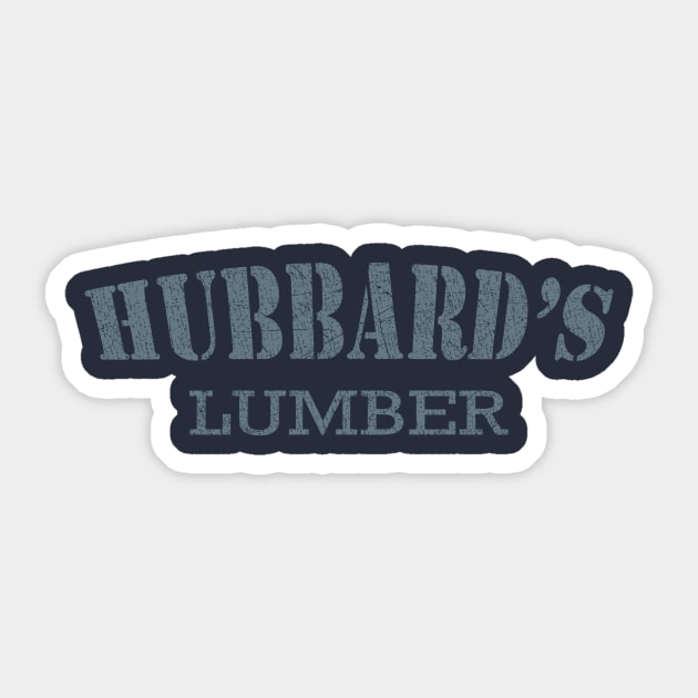 Hubbard's_Lumber//Vintage Sticker by anwara